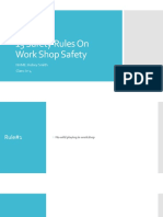 15 Workshop Safety Rules You Must Follow