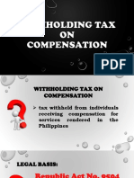 Tax On Compensation
