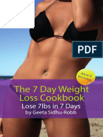 Nosh 7 Day Weight Loss Recipe Cookbook-DVD FORMAT - FINAL