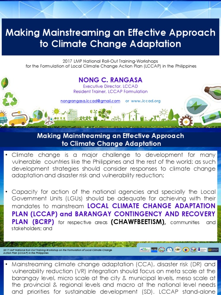 Effective Climate Change Adaptation Strategies | PDF | Hazards | Drought