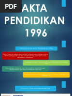 Akta Pendidikan 1996