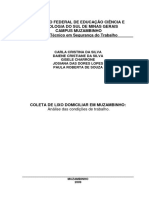 Analise Condições de SST Coleta de Lixo PDF