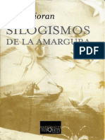 Silogismos de La Amargura - E. M. Cioran