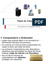 Tipos de Computadoras