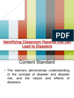 Identifying Classroom Hazard
