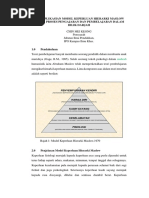 Pengaplikasian Model Keperluan Hierarki Maslow Dalam Proses Pengajaran Dan Pembelajaran Dalam Bilik Darjah