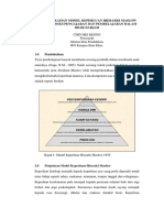 Pengaplikasian Model Keperluan Hierarki Maslow Dalam Proses Pengajaran Dan Pembelajaran Dalam Bilik Darjah