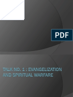 TALK NO 1 Evangelization and Spiritual Warfare