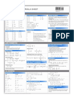 Gre Quant Prep Sheet PDF