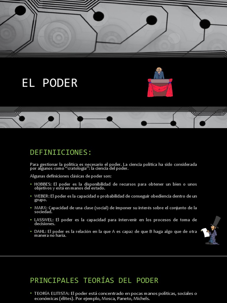 El Poder | PDF | Legitimidad (política) | Poder (social y político)
