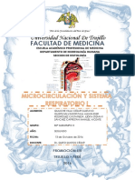 Histología V Unidad - Microcirculación y Sistema Respiratorio I