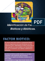 Factores Bioticos y Abioticos