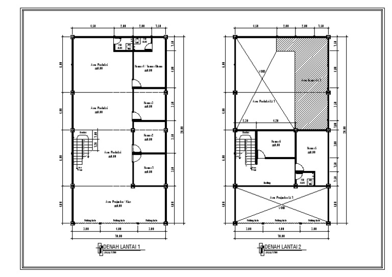Denah Pabrik dan Area Produksi | PDF