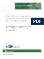 The Role and Value of The Global Distribution Systems in Travel Distribution