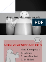 Mitigasi Gunung Meletus