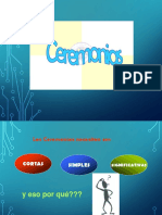 Ceremonias ppt