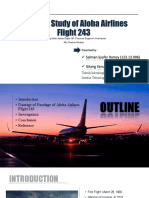 A Failure Study of Aloha Airlines Flight 243 (Boeing 737)
