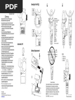 336 and 337 Clamp Meter: On/Off Backlight On/Off