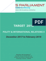 Target 2018 Polity IR II Www.iasparliament.com