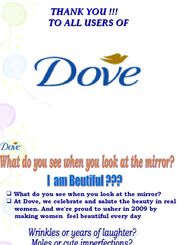 DOVE Final | PDF | Unilever | Advertising