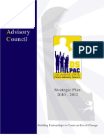 DSPAC Strategic Plan 2010 - 2012