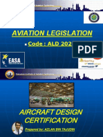 Aviation Legislation - Part 4 (Aircraft Design Certification)