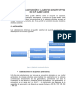 Definicion Clasificacio N y Elementos Constitutivos de Una Subestacio N