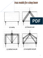 Alternative Truss Models for a Deep Beam