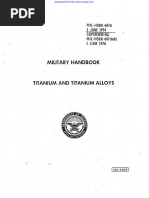 Material Properties Handbook Magnesium Nickel and Titanium Alloys MIL-697A