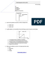 Prueba Diagnóstico de Física 2012