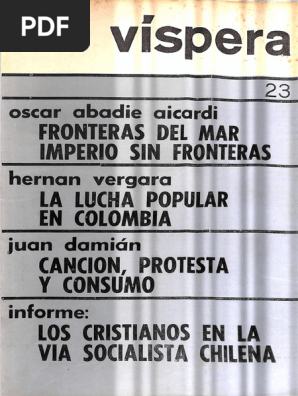 Vispera Ano 5 Numero 23 Mayo Jun 1971 Religiones Monoteistas Religiones Religiosas