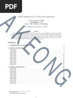 Download STPM Mathematics T Past Year Question by Lee Kian Keong SN37361027 doc pdf