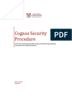 Cognos Security Overview1