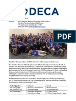 Press Release HW DECA States 2018