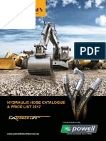 Powell Hydraulic Hose Catalogue Price List 2017