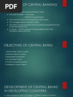 Objectives of Central Banks