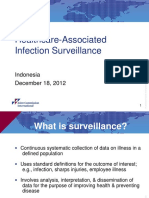 Healthcare-Associated Infection Surveillance: Indonesia December 18, 2012