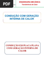 4 - TC - Condução de Calor - Geração Interna de Calor PDF