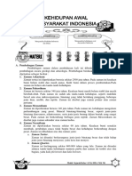 Kehidupan Awal Masyarakat Indonesia PDF