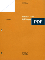 GC33-5378-1 Operators Library DOS vs Operating Procedures Rel 29 Nov73