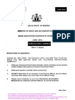 Junior Waec Basic Education Past Question PDF