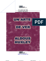 El Arte de Ver - Aldous Huxley