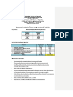 Características aspirantes Nutrición UCV