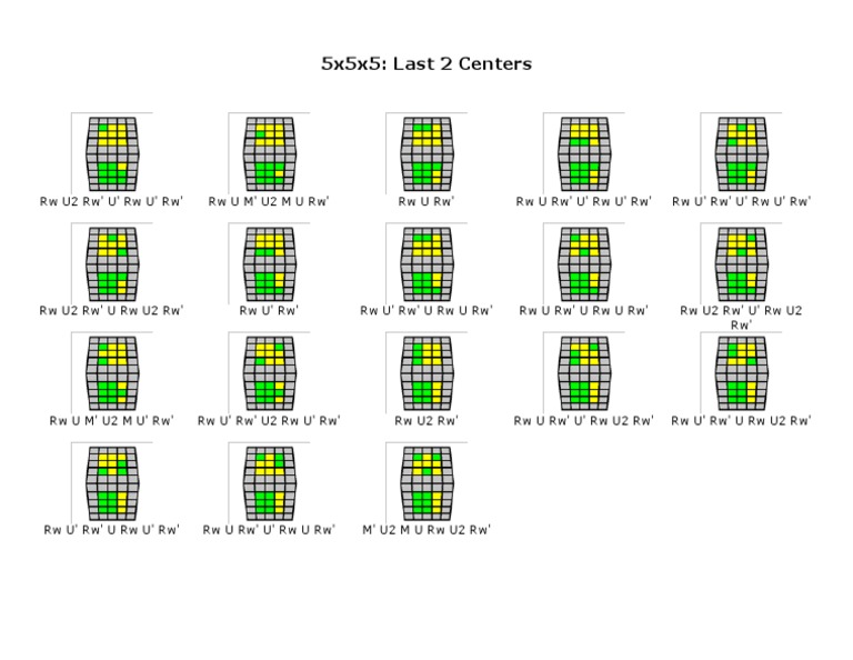 Last 2 Center 5x5 | PDF