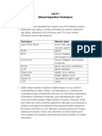 Mineral Separation.doc