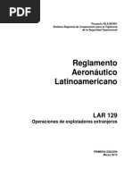 LAR 129 Ops de Explotadores Extranjeros