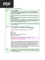 First Aid: Understanding DR ABC Steps | PDF | First Aid ...