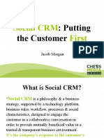 Putting The Customer: Social CRM First