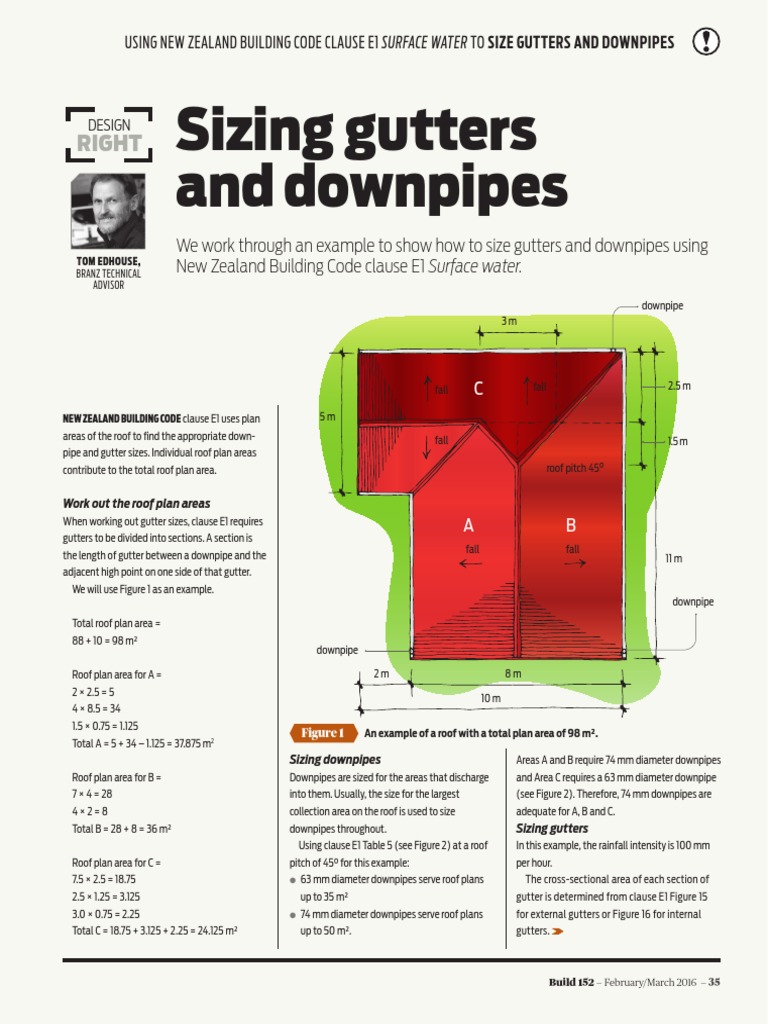 Build 152 35 Design Right Sizing Gutters and Downpipes | Download Free ...