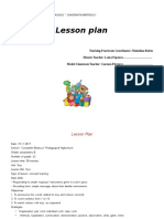 Toys Lesson Plan